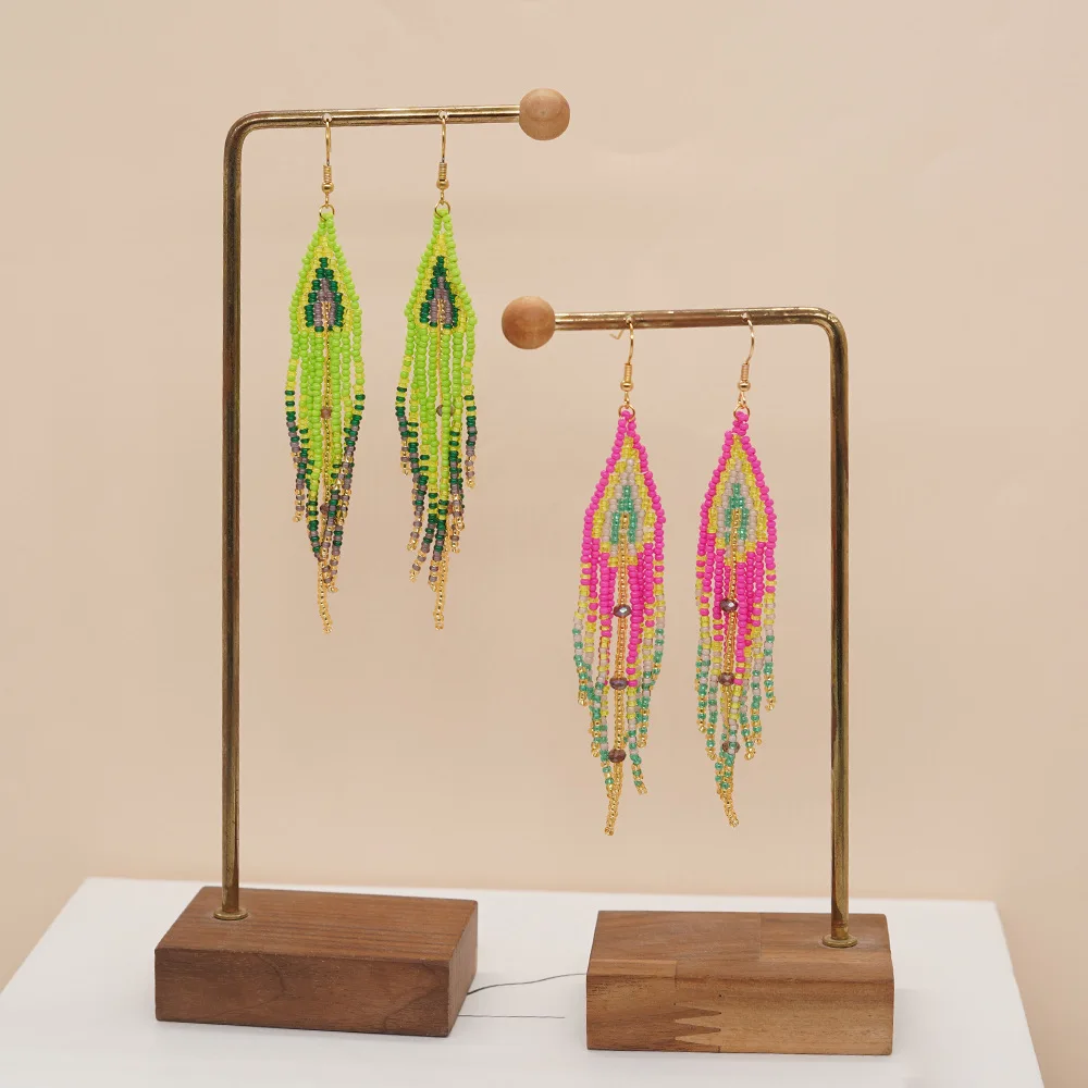 Kralen Oorbellen Kwastje Origi - Tassel Earrings Boho recensie en prijs